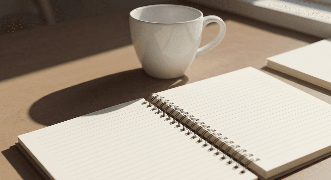 A Collegist guide, printed, with coffee